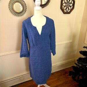 Boden blue dress or swimsuit cover up. Size US 10R.